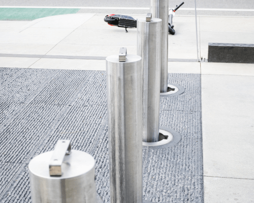 home security bollards for driveways